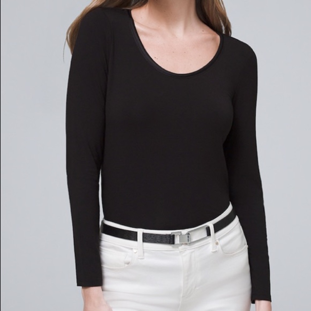 Soft long sleeve White House black market